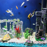 Fish Tank Ornament Hunter Diver Treasure Figure